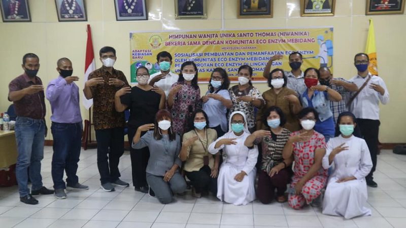 HIWANIKA GANDENG ECO ENZYM MEBIDANG SOSIALISASIKAN PEMBUATAN ECO ENZYM