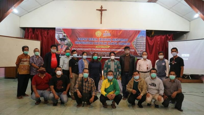 PEMBUKAAN RAPAT KERJA (RAKER) REKTORAT UNIKA MEDAN