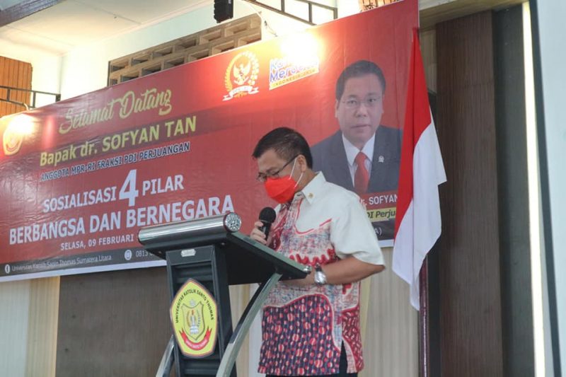 dr. SOFYAN TAN: UNIKA MEDAN LAYAK MENJADI TELADAN DALAM PENERAPAN BEASISWA KIP